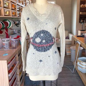 Modcloth Slouchy Space Saturn Sweater - image 1